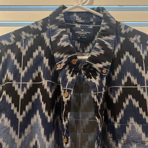 🌸3/$15🌸 NWOT American Eagle Outfitters Shirt—Size XL - Picture 3 of 6